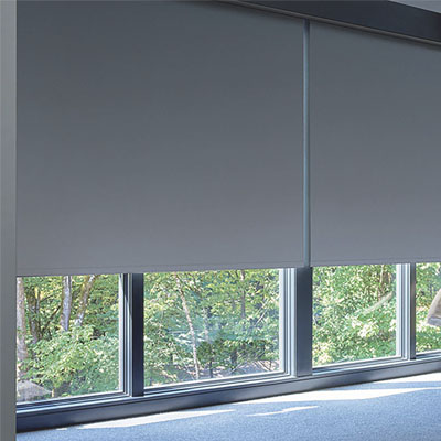 electric roller blinds system powered by tubular motor for smart home automation