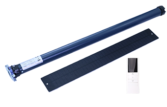 solar panel tubular motor