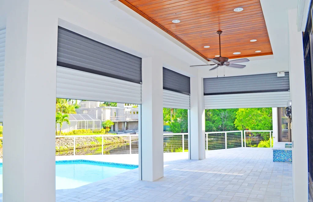 Integrated Roller Shutters