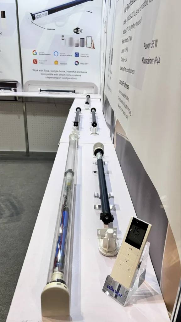 Walter Roller Shade Tubular Motor IBS Orlando