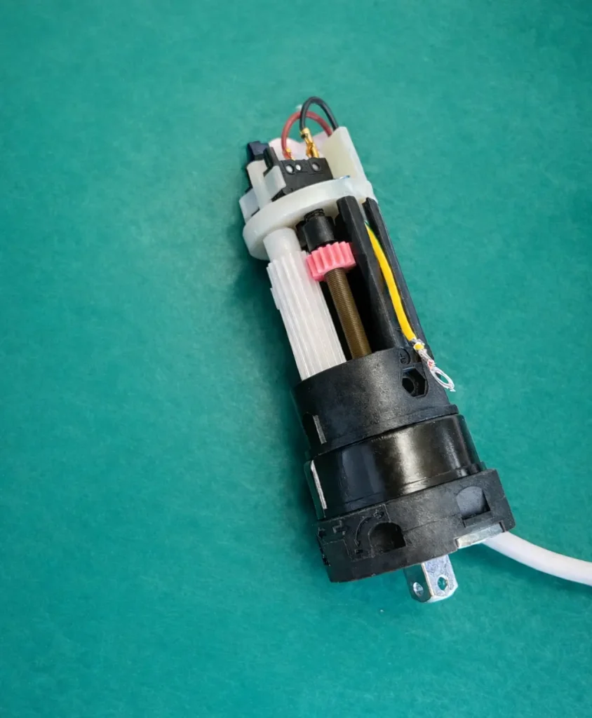 45mm tubular motor mechanical limit switch with adjustment screw and internal gear mechanism