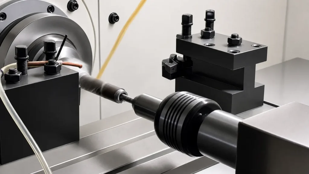 Rotor cutting process for tubular motor production