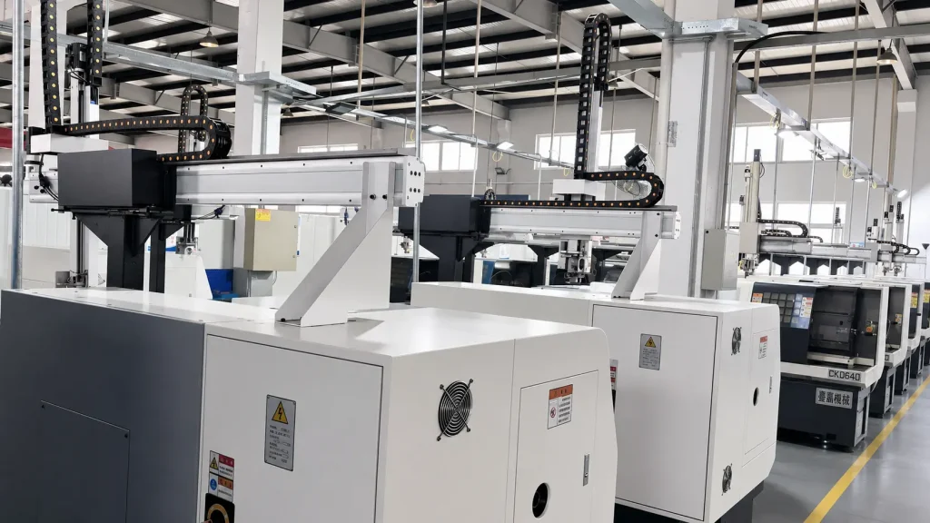 CNC equipment for tubular motor component machining