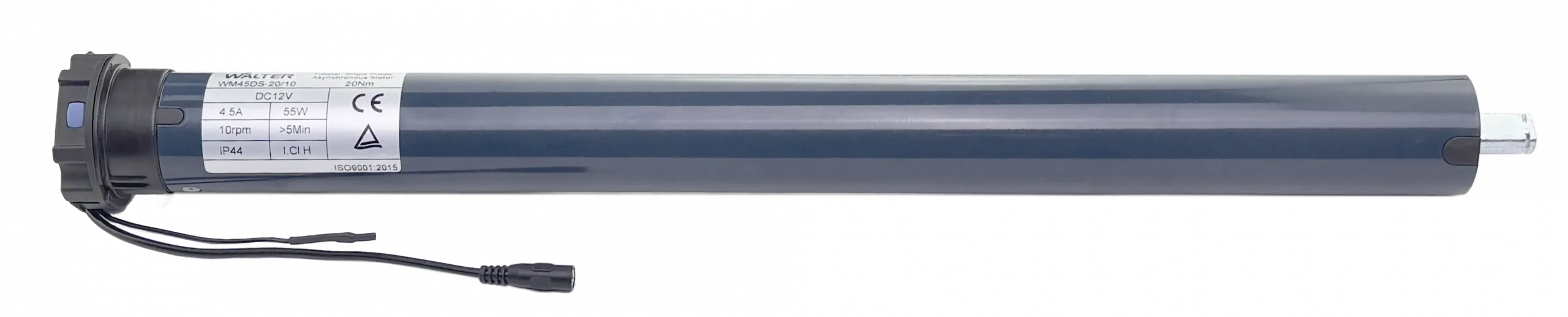 WM45DS-20/10 solar battery motor for roller shutters and roller blinds