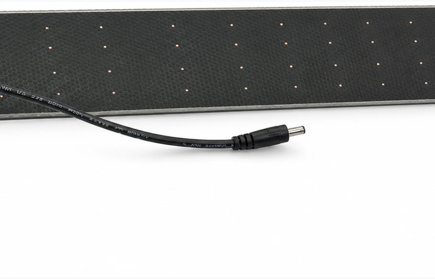 Connecteur cylindrique DC et câble noir du panneau solaire MD-HSM47060